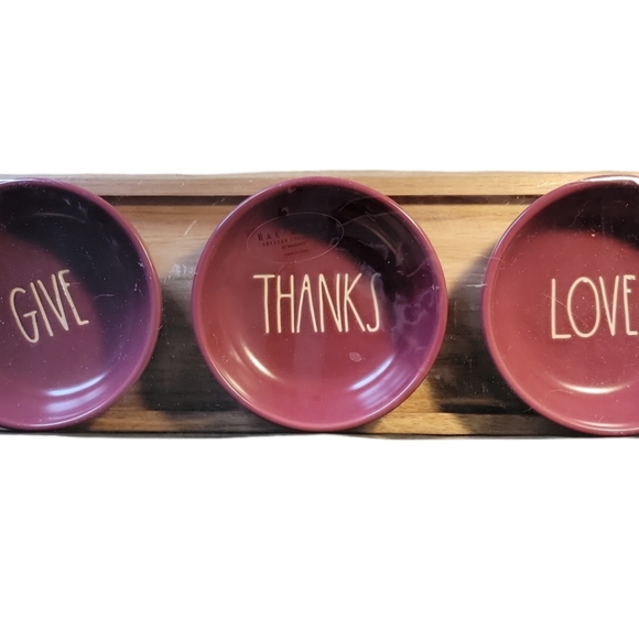 Rae Dunn 4 piece tasting bowl set - Picture 2 of 5